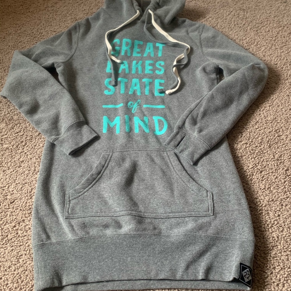 M22 hoodie dress
